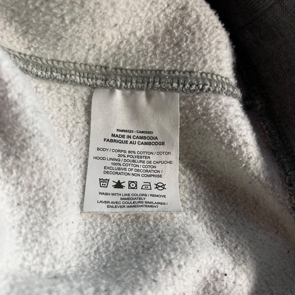 Nike Men's Sportswear Club Fleece Hoodie - Gray - Med. - Flaws - Style #BV2654 - Picture 6 of 9